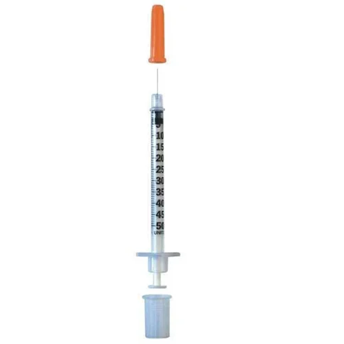 سرنگ انسولین 0.5 واحدی 10 عددی (BD insulin syringe 0.5ml)