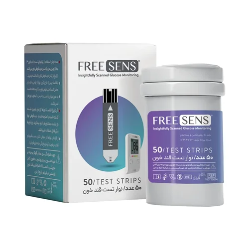 نوار تست قند خون فریسنس – بسته 50 عددی