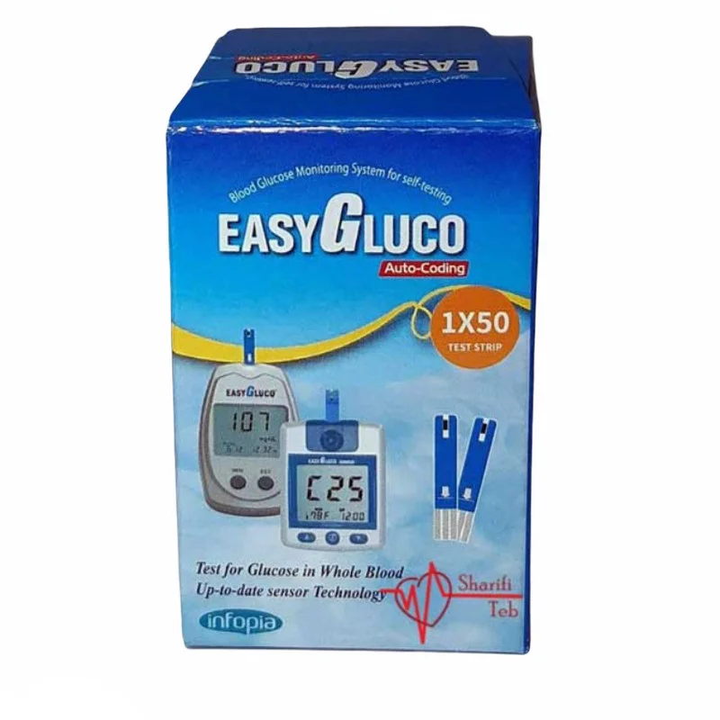 نوار تست قند خون ایزی گلوکو/ EASY GLUCO